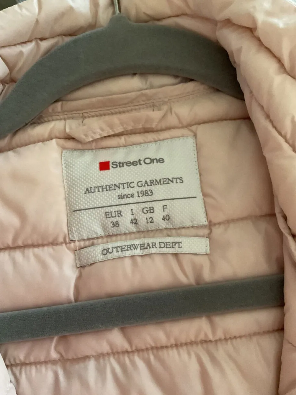 Steppweste Größe 38