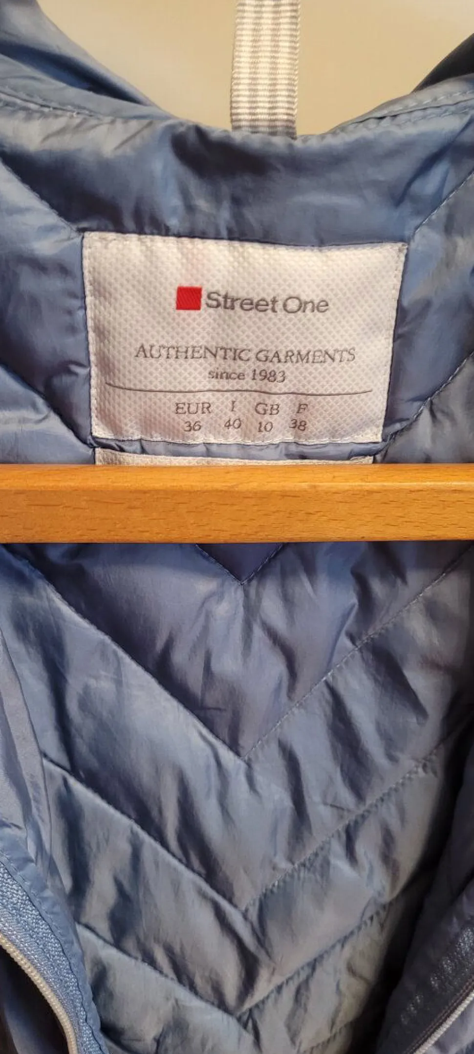 Steppweste Größe 36