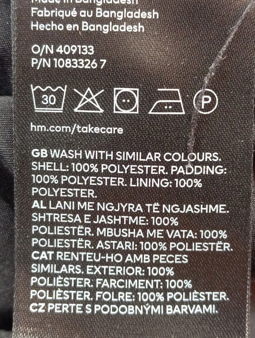 Steppweste Größe 34