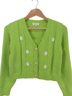 Strick Twin Set Größe 36