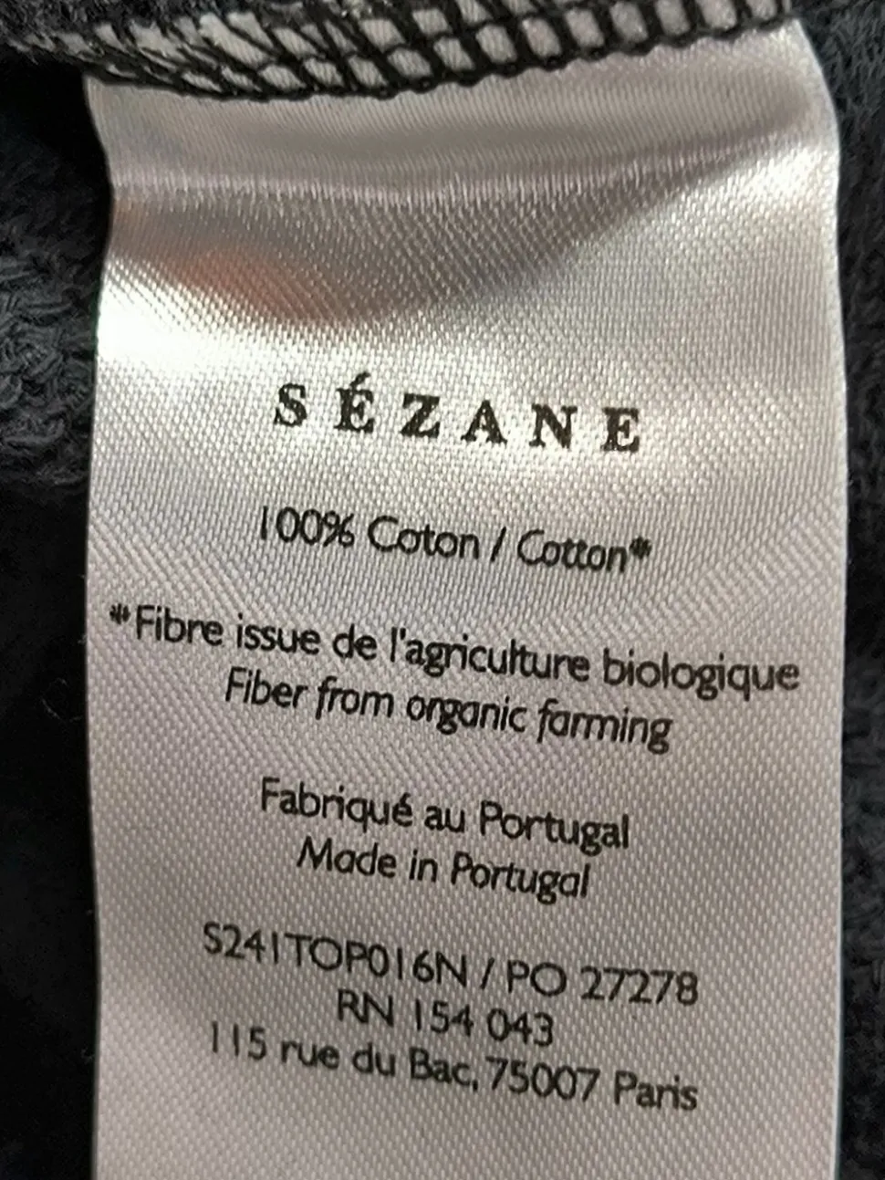 Stricktop Größe 38