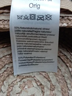 Strohhut Größe 54