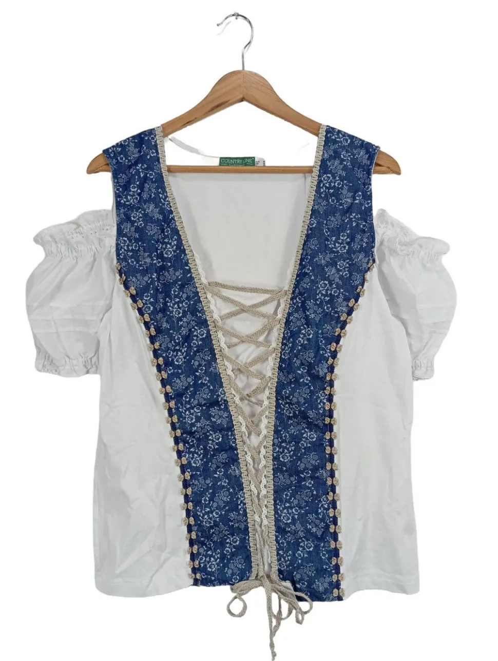 Trachtenbluse Größe 48