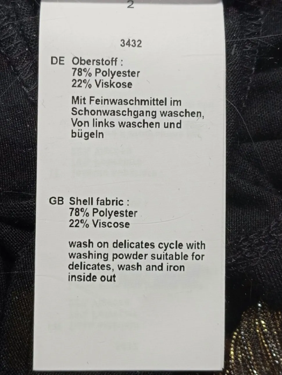 Transparenz-Bluse Größe 38