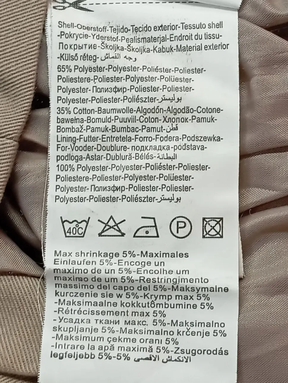 Trenchcoat Größe 38