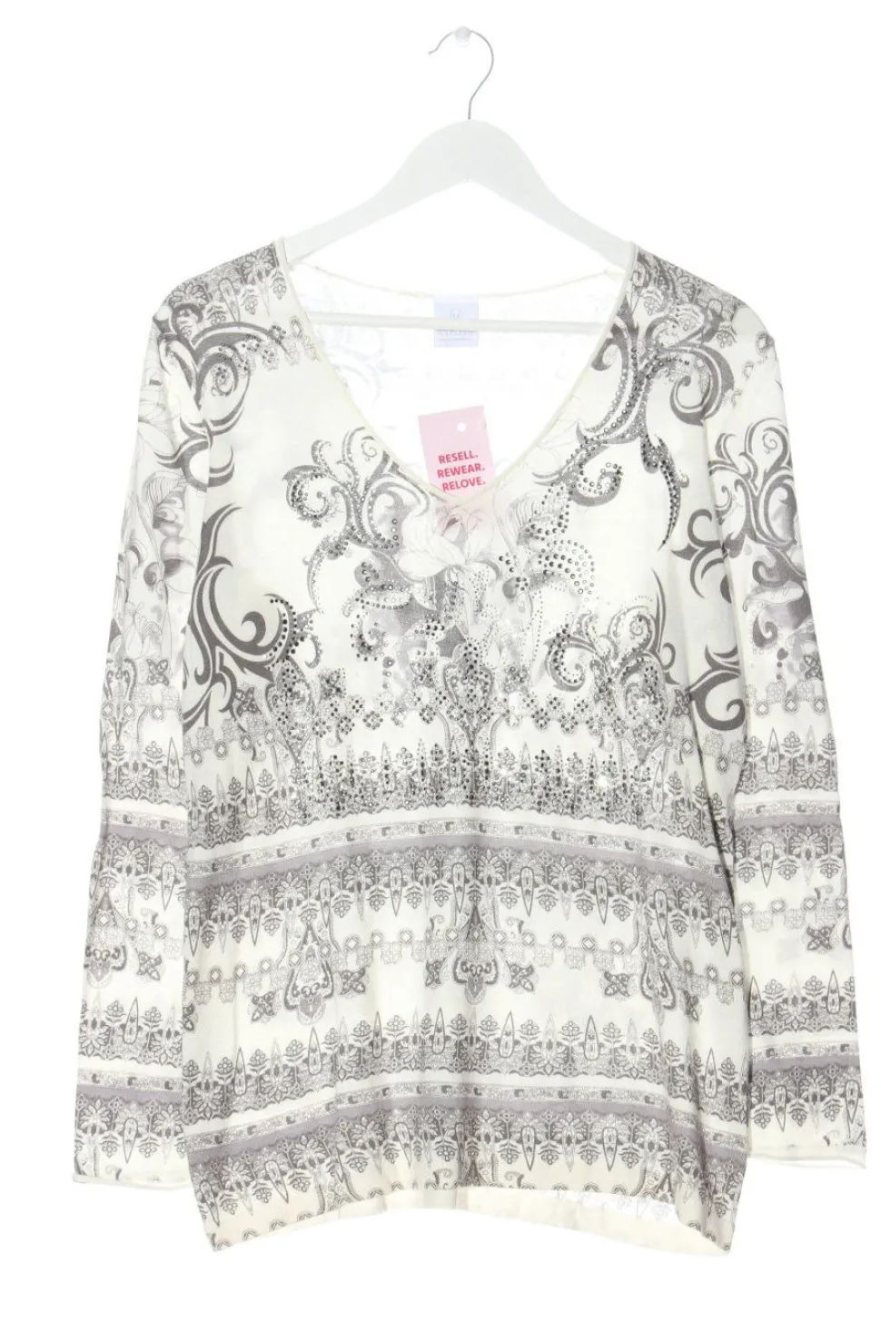 V-Ausschnitt-Pullover Größe 40