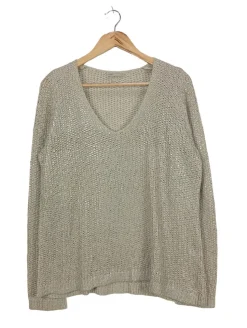 V-Ausschnitt-Pullover Größe 40