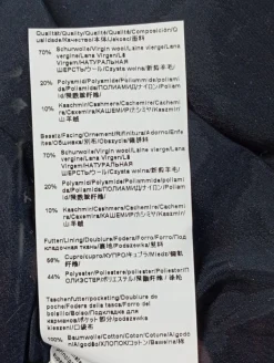 Wollmantel Größe 36