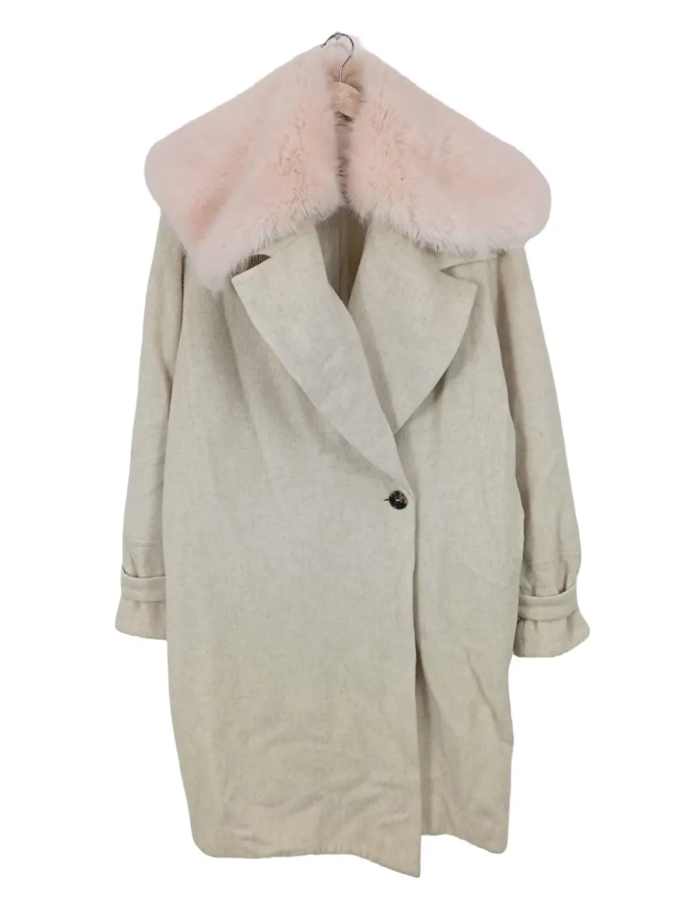 Wollmantel Größe 34