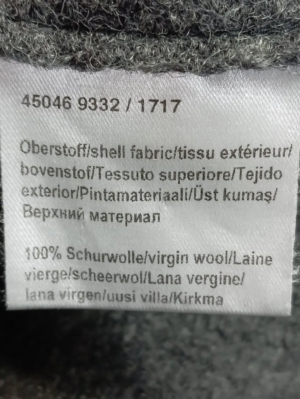 Wollmantel Größe 46