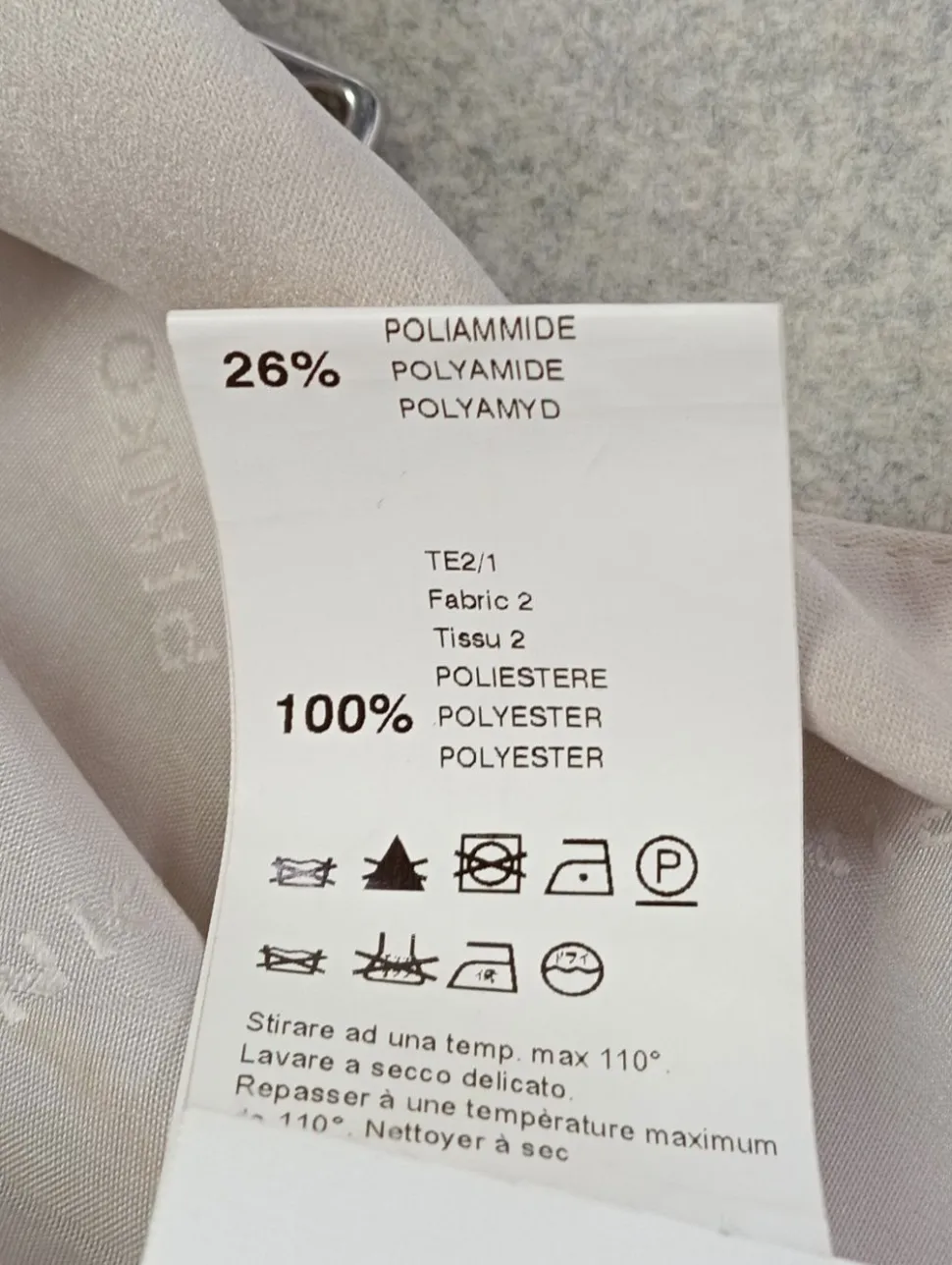 Wollmantel Größe 34