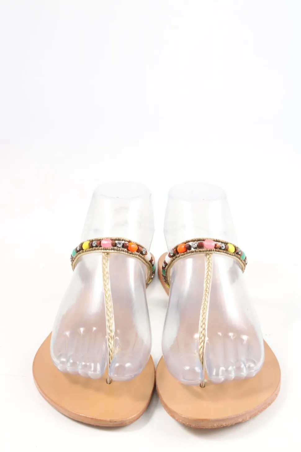 Zehentrenner-Sandalen Größe 38